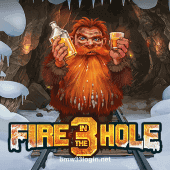 Fire in the Hole 3 Slot Game Card